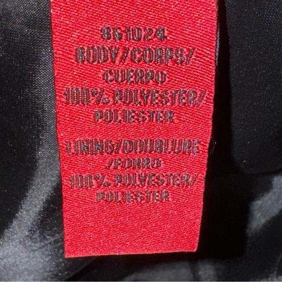 JS Collections Holiday Black Strapless Rosettes Dress Sz 10 - Picture 7 of 7